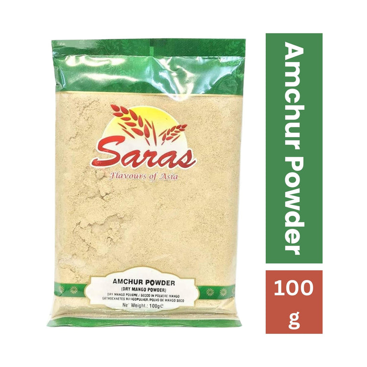 Saras Amchur Powder Dried Mango Powder 100G