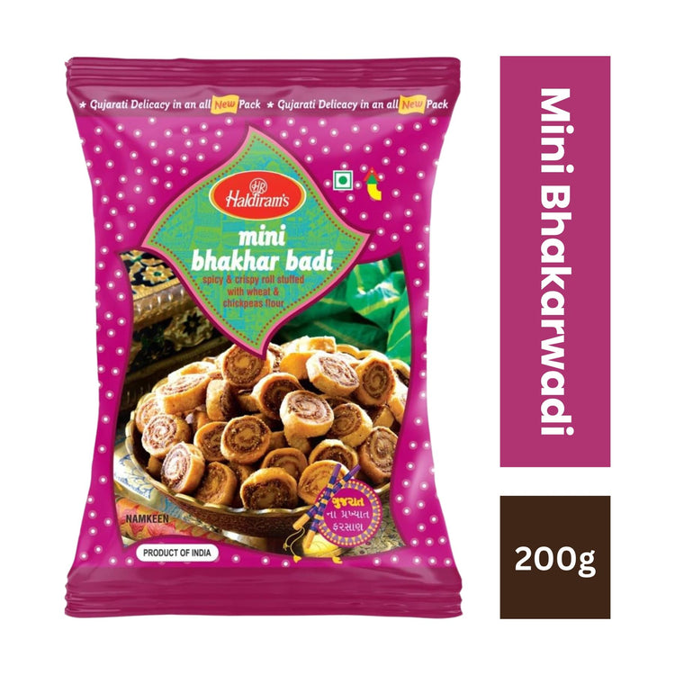 Haldiram Namkeen Mini Bhakarwadi - 200g