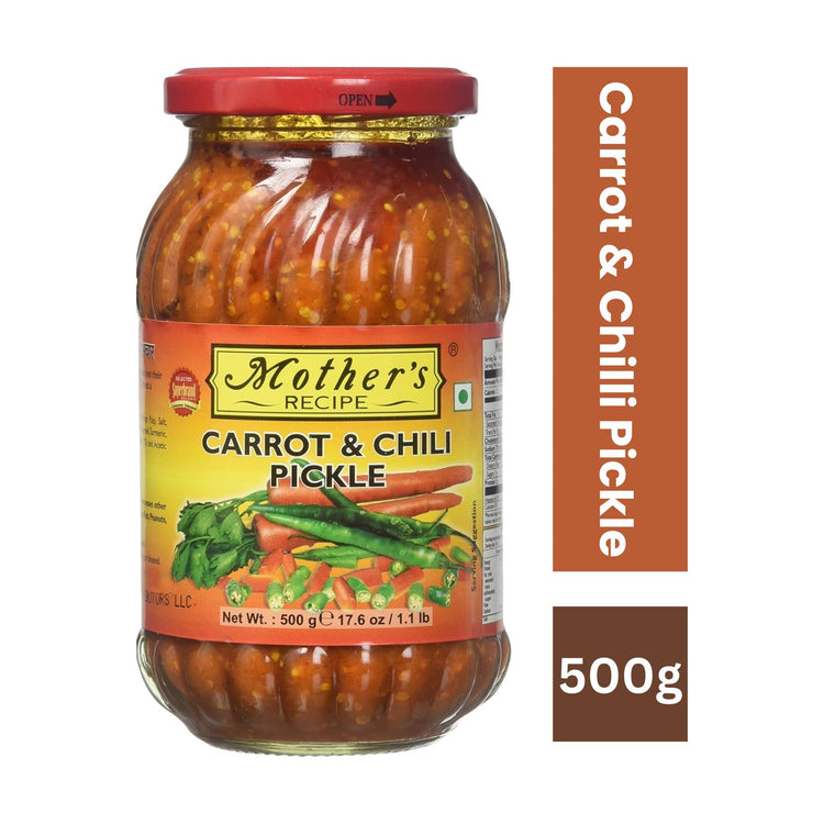 Mother's Recipe Carrot & Chilli Pickle 500g