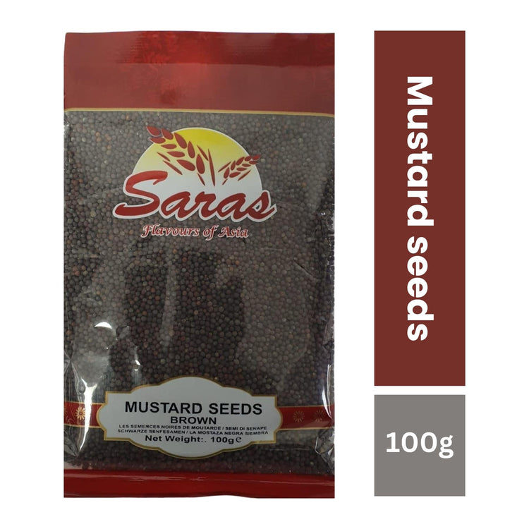 Saras Mustard Seed Brown 100G