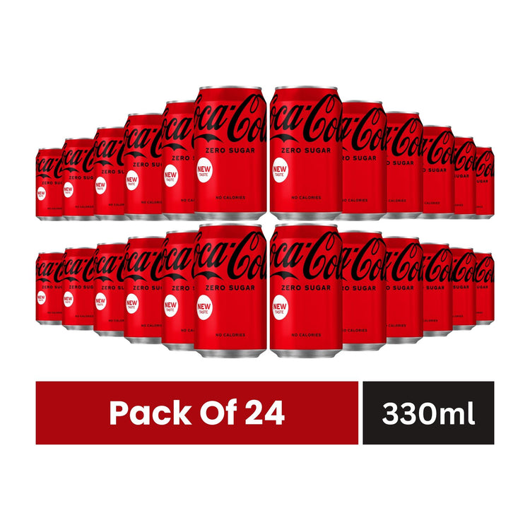 Coca Cola Coke Zero Cans - 24xcans