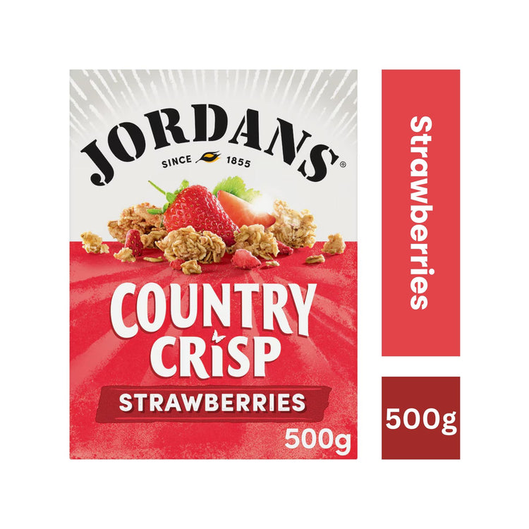 Jordans Country Crisp Strawberries 400g
