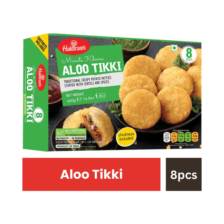 Haldiram's Aloo Tikki 420g - FROZEN