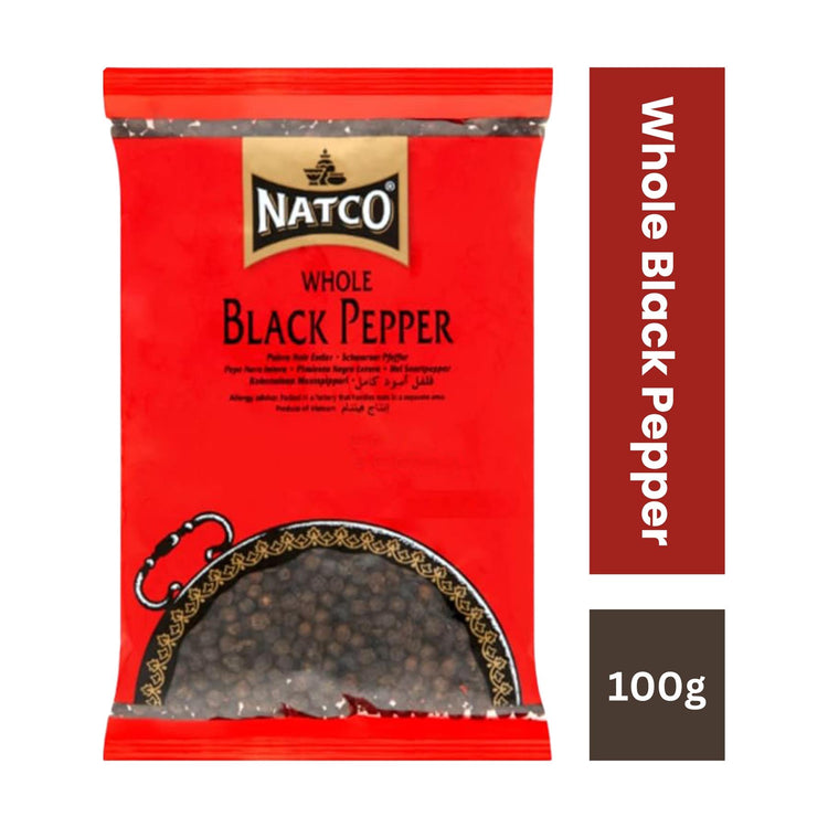 Natco Whole Black Pepper 100g