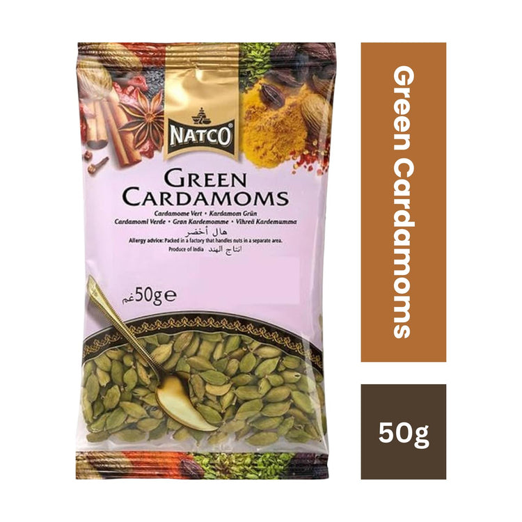 Natco Cardamom Green - 50g