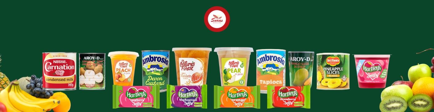 Tinned Fruits & Dessert