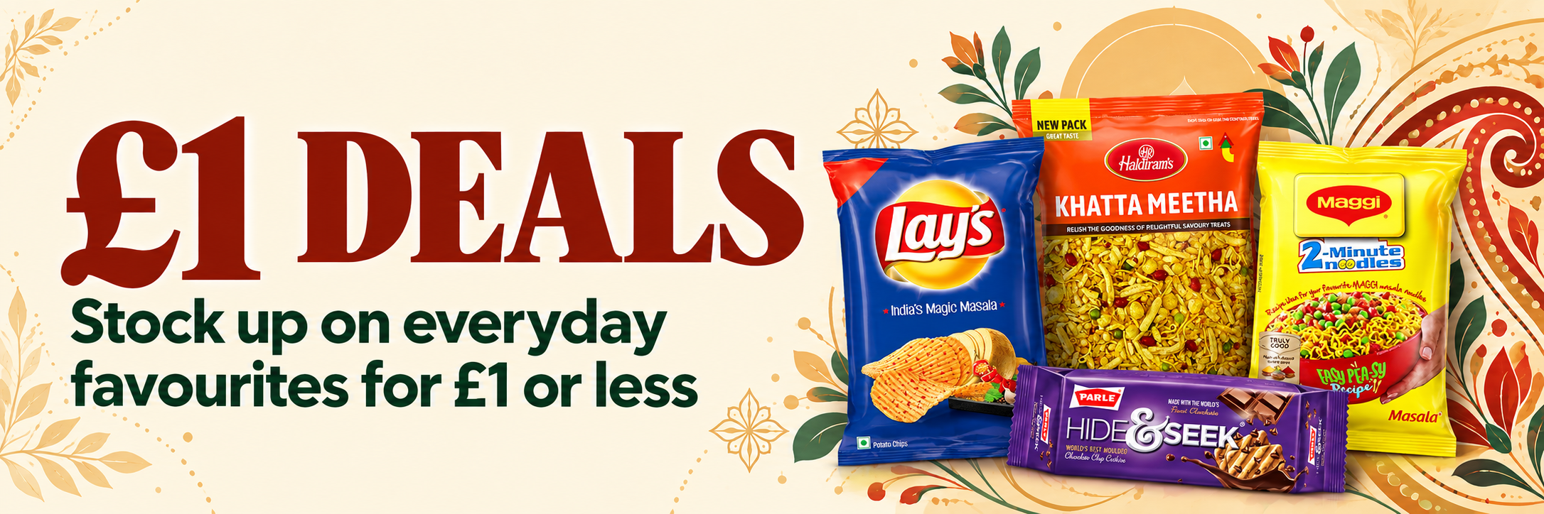 Deals Under £1 / Shop Groceries Under £1