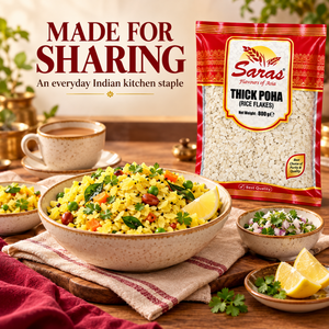 Saras Poha Thick 800g (Rice Flakes)
