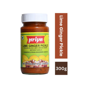 Priya Lime Ginger Pickle 300g