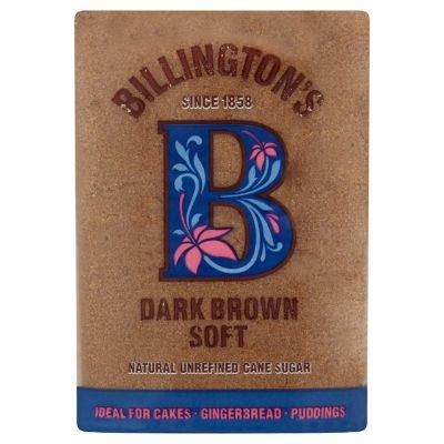 Billington's Dark Brown Soft Natural Unrefined Cane Sugar 500g