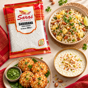 Saras Sago Seeds | Sabudana | 400g
