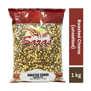 Saras Roasted Chana Unsalted 1Kg