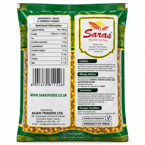 Saras Roasted Chana Unsalted 1Kg