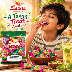 Saras Hajmola Candy 75g | Tangy Indian Digestive-Style Candy