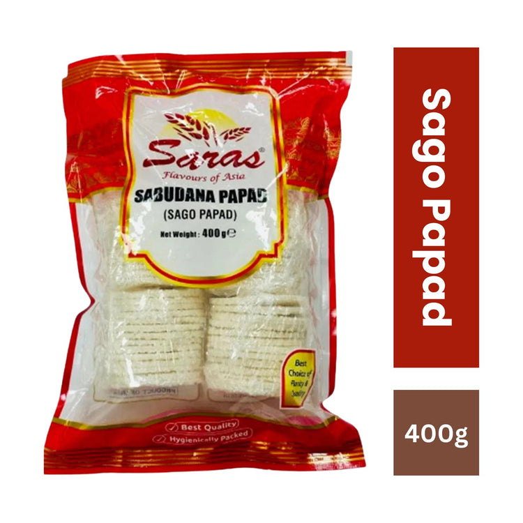 Saras Sago Papad - 400g