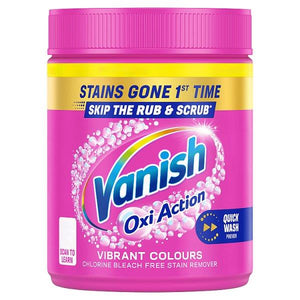 Vanish Laundry Booster and Stain Remover Powder Colours - 470g