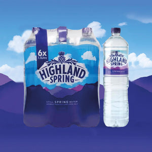 Highland Spring Still Spring Water 6 x 1.5L