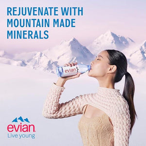 Evian Still Natural Mineral Water 6 x 1.5L
