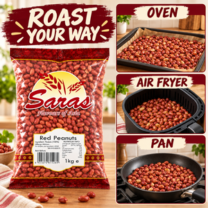 Saras Red Peanuts 1kg