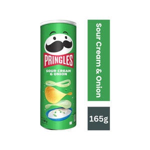 Pringles Sour Cream & Onion Crisps 165g