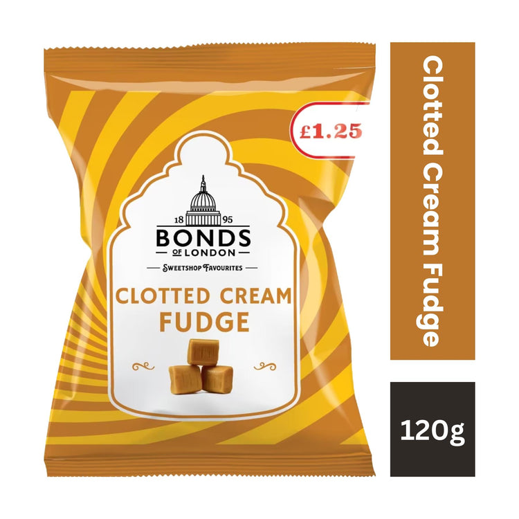 Bonds Clotted Cream Fudge - 120G