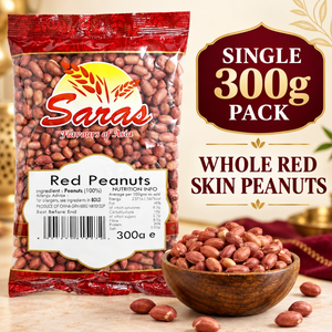 Saras Red Peanuts 300g