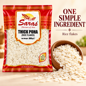 Saras Poha Thick 800g (Rice Flakes)