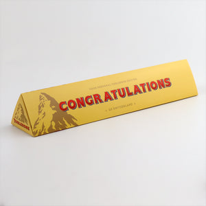 Toblerone Personalised - Congratulations