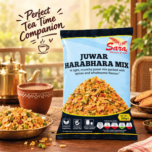 Saras Juwar Harabhara Mix 200g | Traditional Indian Savoury Snack Mix