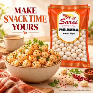 Saras Phool Makhana 100g