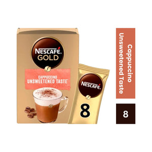 Nescafé Gold Cappuccino Unsweetened 8 x 14.2g (113.6g)