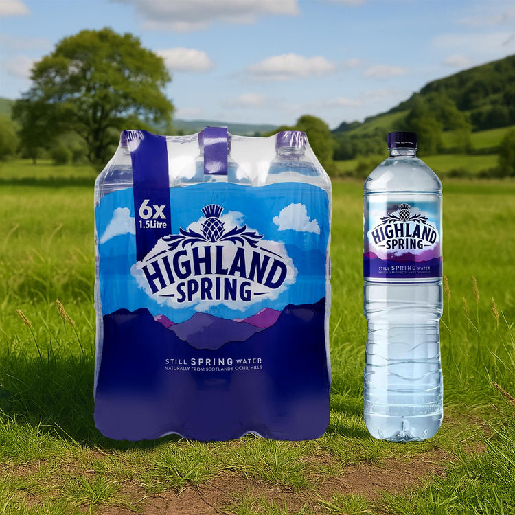 Highland Spring Still Spring Water 6 x 1.5L