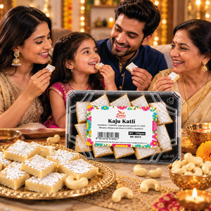 Saras Kaju Katli 225g | Traditional Indian Cashew Sweet | Mithai