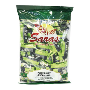 Saras Pulse Candy Kachcha Aam 300g | Raw Mango Flavoured Candy