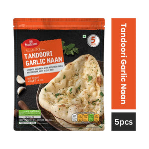 Haldiram Tandoori Garlic Naan (5pcs) - FROZEN