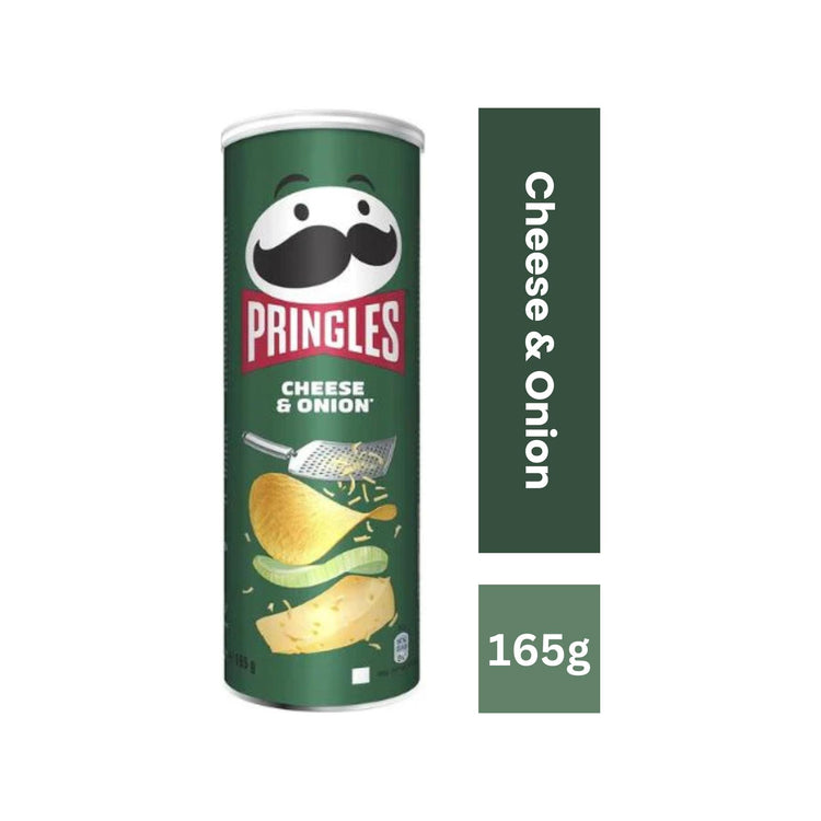 Pringles Cheese & Onion Crisps 165g
