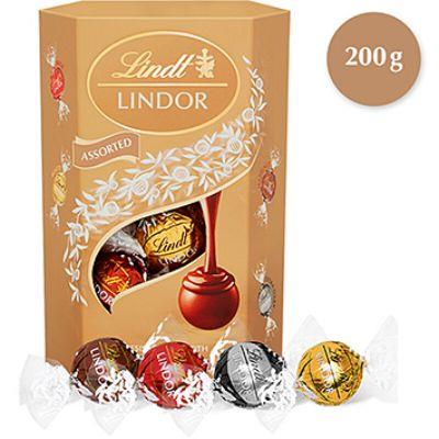 Lindt Lindor Assorted Chocolate Truffles Box - 200g