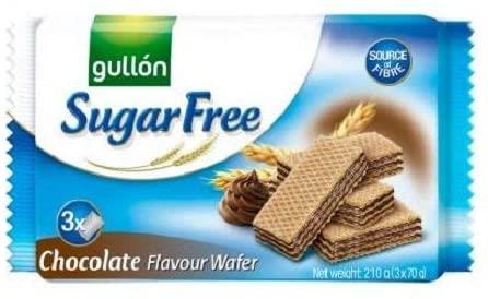 Gullon Sugar Free Chocolate Cream Wafers 180g