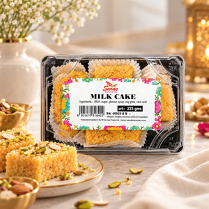 Saras Milk Cake 225g | Traditional Indian Milk Sweet | Mithai
