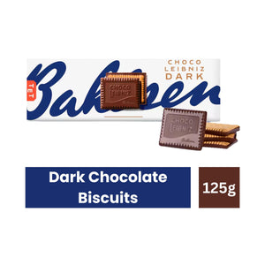 Bahlsen Choco Leibniz Dark Chocolate Biscuits 125g