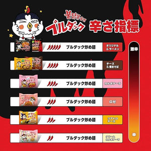 Samyang Buldak 2X Spicy Hot Chicken Ramen Noodles – Box of 40 Packs (140g each)