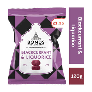 Bonds Blackcurrant & Liquorice - 120G