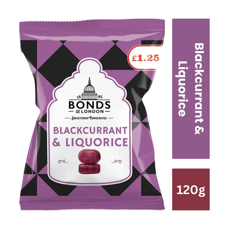 Bonds Blackcurrant & Liquorice - 120G