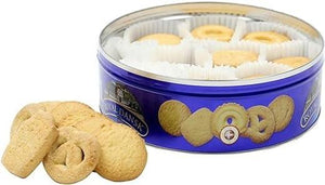 Royal Dansk Danish Butter Cookies – 340g | Classic Assortment in Iconic Blue Tin | Made with Pure Butter | Perfect for Gifting & Sharing | Great for Tea Time, Holidays, Offices, or as a Thoughtful Gift