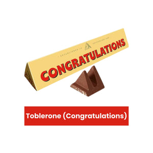 Toblerone Personalised - Congratulations