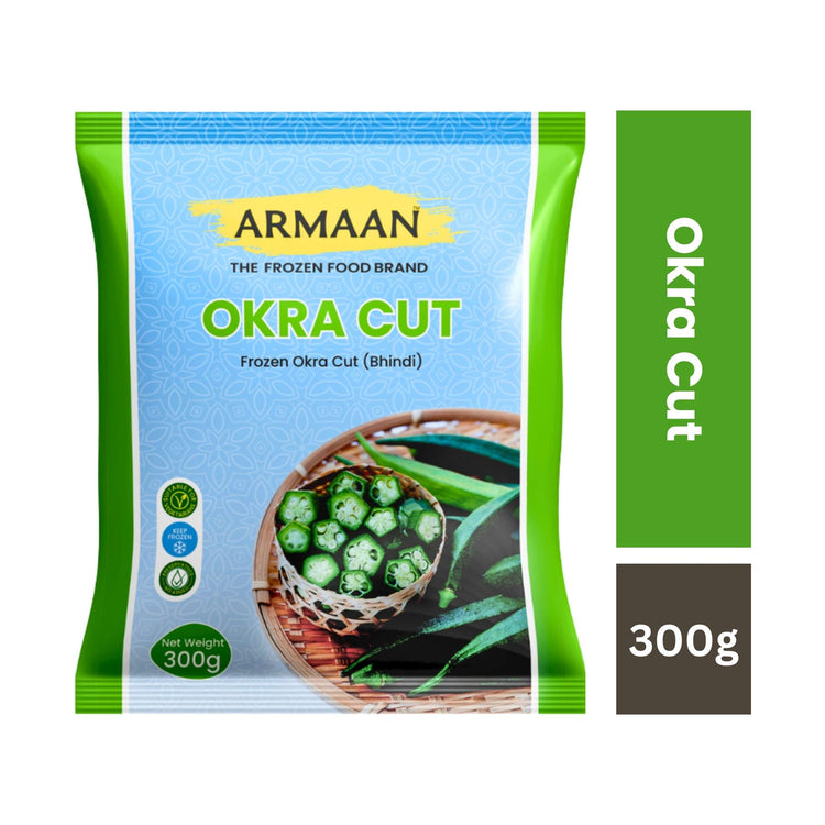 Armaan Okra Cut - 300G - Frozen