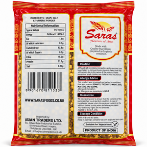 Saras Roasted Chana Salted 1Kg
