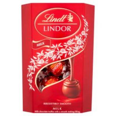 Lindt Lindor Milk Chocolate Truffles Box - 200g