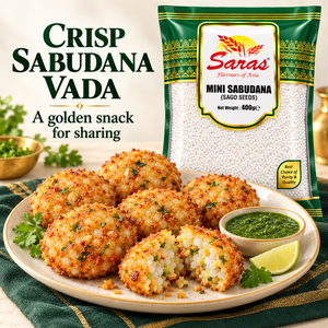 Saras Small Sago Seeds (Sabudana) 400g