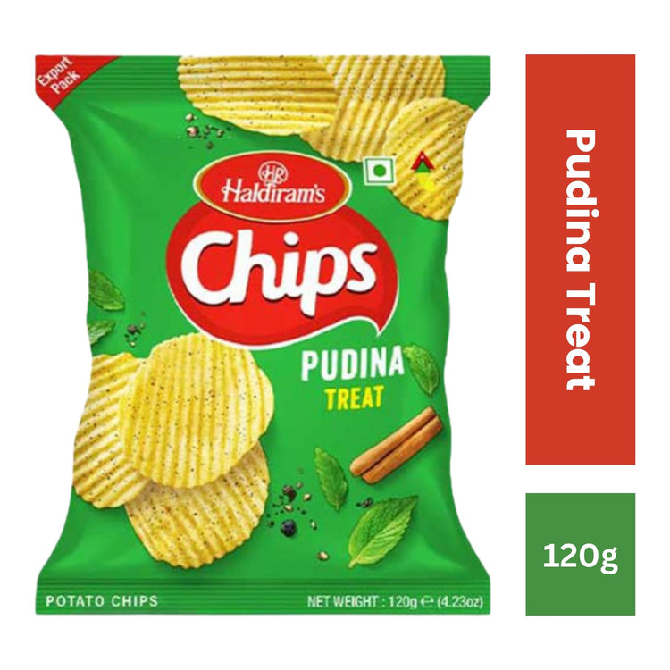Haldiram's Chips - Pudina Treat - 120g